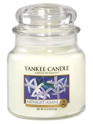 Yankee Candle Midnight Jasmine vela perfumada 411 g