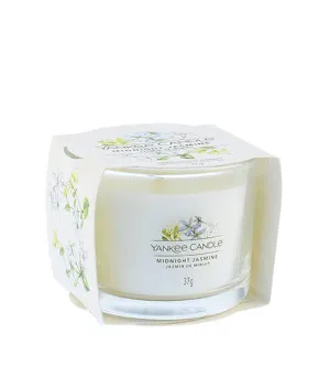 Yankee Candle Midnight Jasmine vela votiva em vidro 37 g