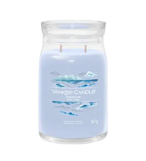 Yankee Candle Ocean Air assinatura vela grande 567 g