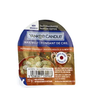 Yankee Candle Peppermint Pinwheels cera perfumada 22 g