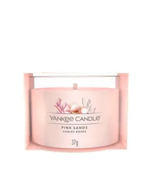 Vela votiva em vidro Yankee Candle Pink Sands 37 g