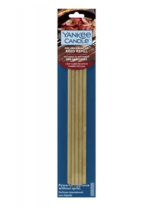 Yankee Candle Pre-Fragran.Reed Crisp Campfire Apples recarga para difusor 5x hastes
