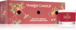 Red Apple Wreath vela votiva em vidro 3 x 37 g 3x37 g