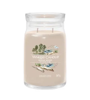 Yankee Candle Seaside Woods assinatura vela grande 567 g