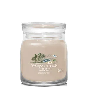Vela Yankee Candle Seaside Woods assinatura média 368 g