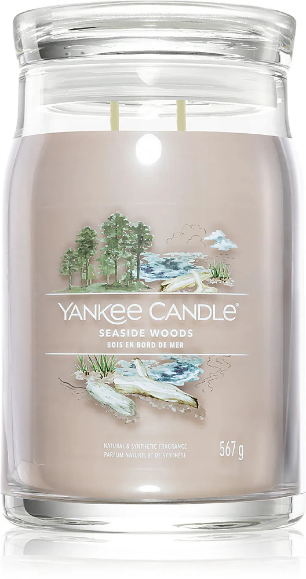 Seaside Woods assinatura vela grande 567 g