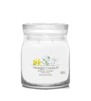 Yankee Candle Signature Midnight Jasmine vela signature média 368 g
