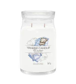 Yankee Candle Soft Blanket assinatura vela grande 567 g
