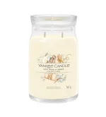 Vela Yankee Candle Soft Wool & Amber Signature grande 567 g
