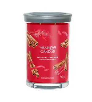 Yankee Candle Sparkling Cinnamon signature tumbler grande 567 g