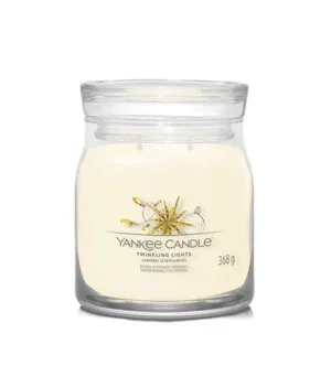 Yankee Candle Twinkling Lights assinatura vela média 368 g