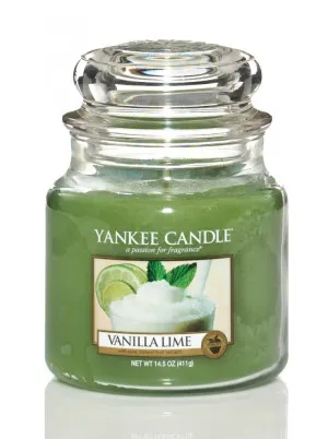 Vela perfumada Yankee Candle Vanilla Lime 411 g