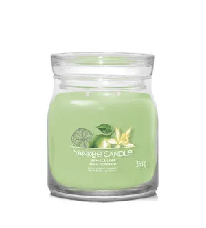 Yankee Candle Vanilla Lime assinatura vela média 368 g