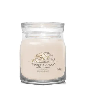 Yankee Candle Warm Cashmere signature vela média 368 g