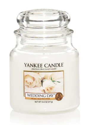 Yankee Candle Wedding Day vela perfumada 411 g