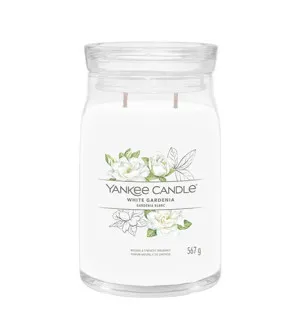Yankee Candle White Gardenia vela assinatura grande 567 g