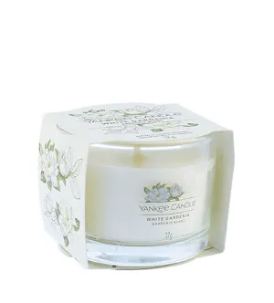 Vela votiva Yankee Candle White Gardenia em vidro 37 g