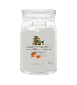 Yankee Candle Woodland Weekend Memories signature vela grande 567 g