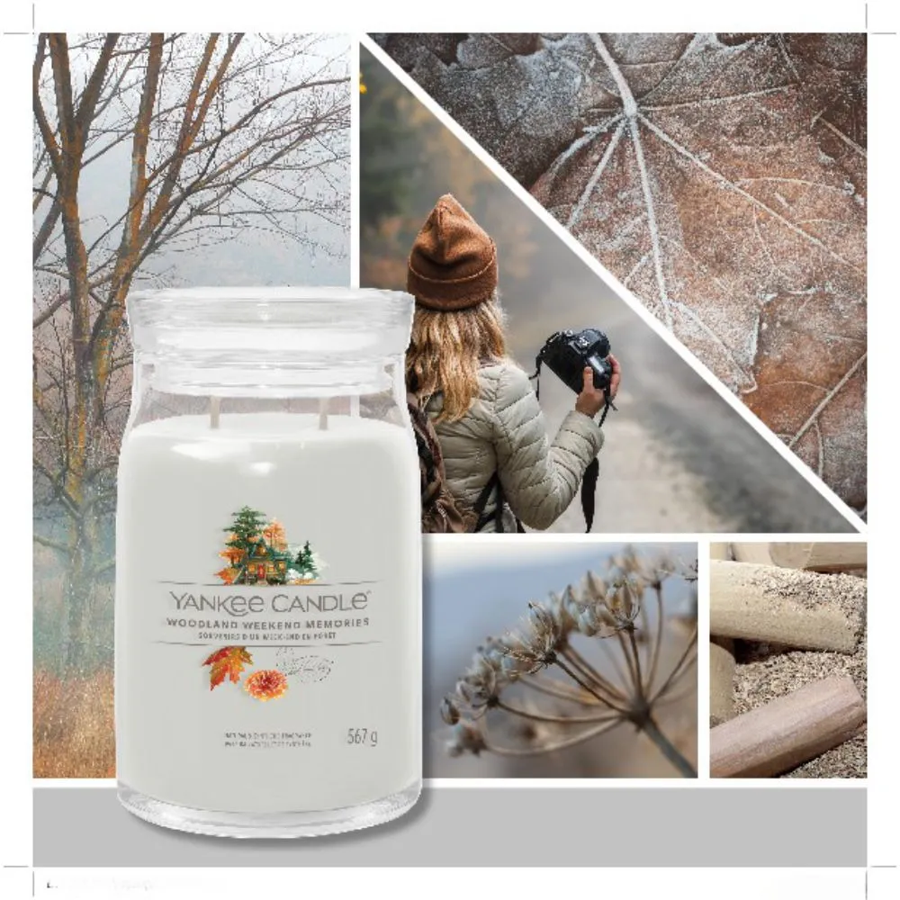 Woodland Weekend Memories signature vela grande 567 g