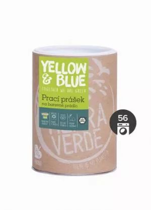 Tierra Verde Pó para lavagem de roupa colorida (frasco de 850 g)