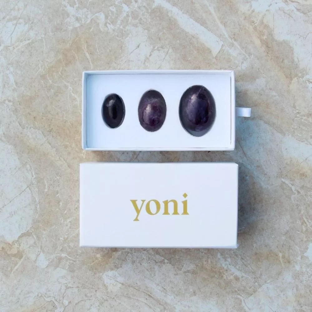 Yoni Conjunto de ovos Yoni Ametista