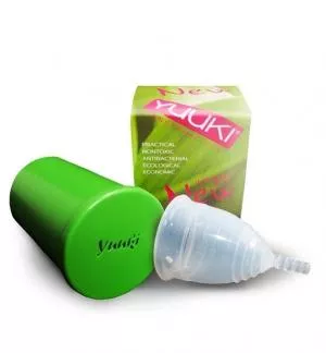 Yuuki Copo Menstrual - Grande Soft - incluindo copo esterilizante