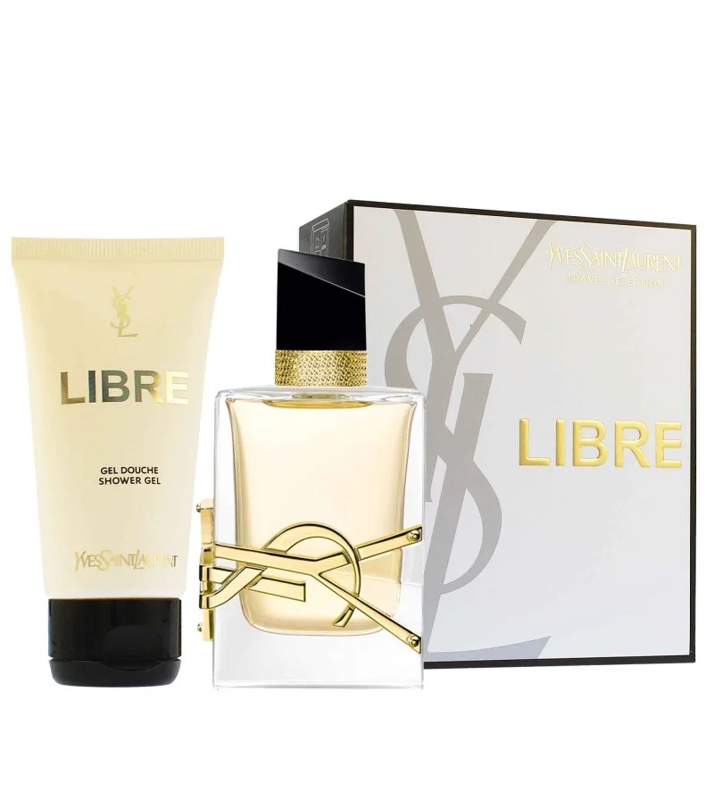 Libre conjunto de oferta para mulher água de perfume 50 ml + gel de duche