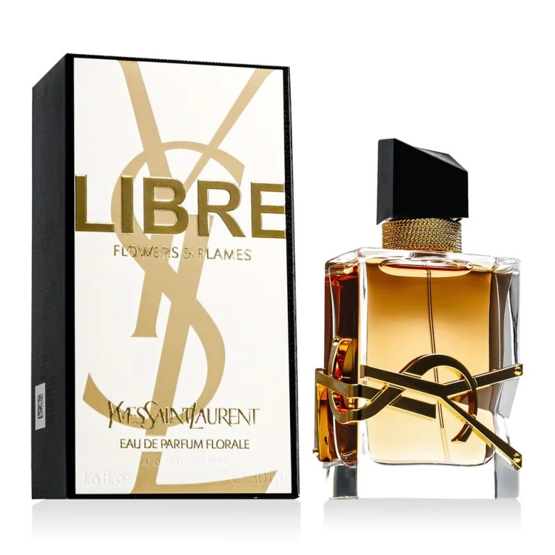 Libre Flowers & Flames Florale eau de parfum para mulheres 50 ml