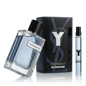 Yves Saint Laurent Y Pour Homme Recarregável 100 ml + EDP MINI água de perfume para homem