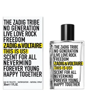 Zadig & Voltaire This Is Us! água de toilette unissex 30 ml