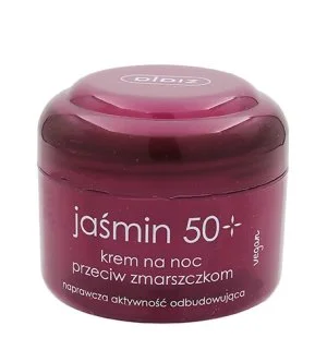 Ziaja Jasmine Night Skin Cream 50+ creme noturno antirrugas 50+ 50 m