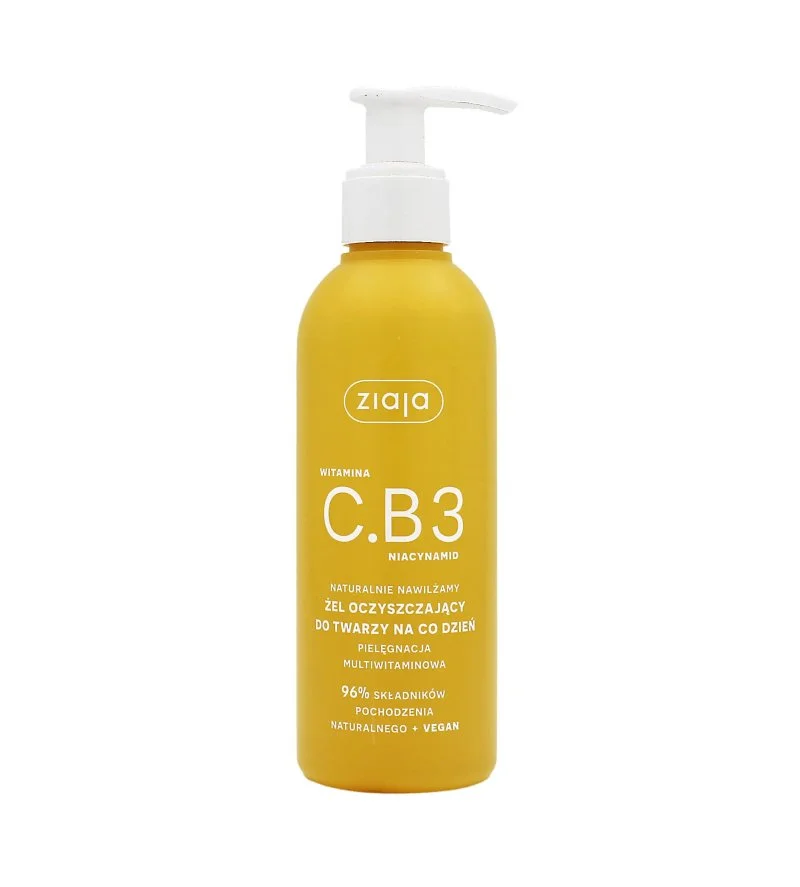 Vitamin C.B3 gel de limpeza facial de uso diário 190 ml