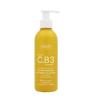 Ziaja Vitamin C.B3 gel de limpeza facial de uso diário