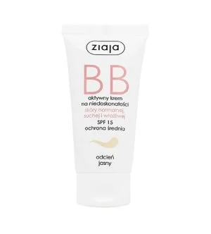 Ziaja BB Cream para pele normal, seca e sensível BB Cream para pele normal e seca SPF 15 Light