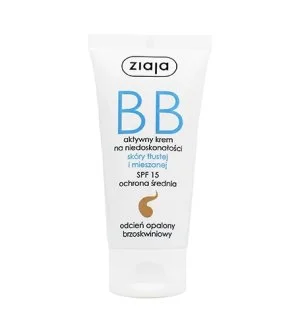 Ziaja BB Cream para Pele Oleosa e Mista SPF 15 Escuro