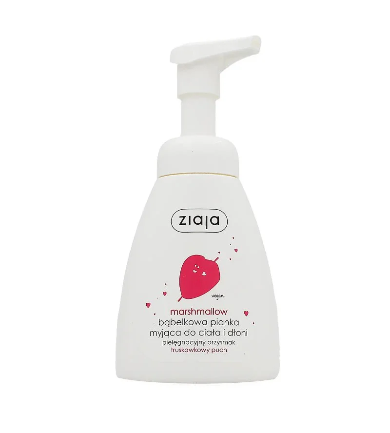 Marshmallow sabonete em espuma para mãos e corpo 250 ml