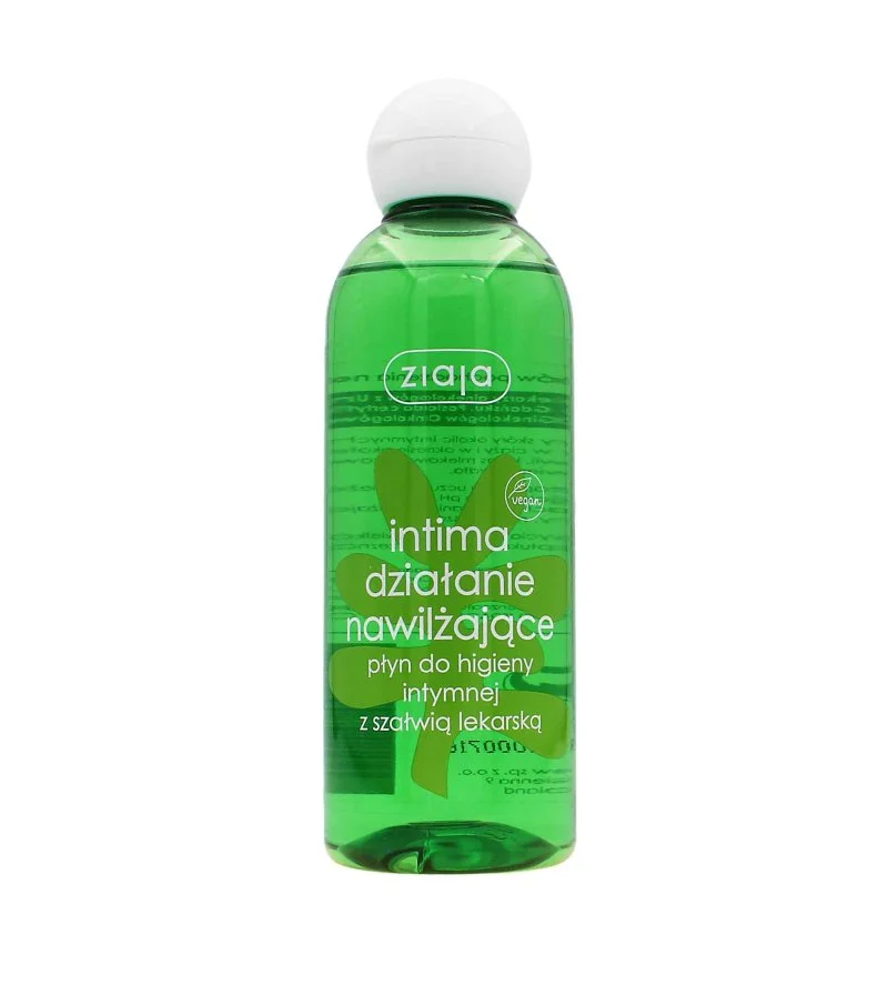 Intima gel de higiene íntima com sálvia para mulheres 200 ml
