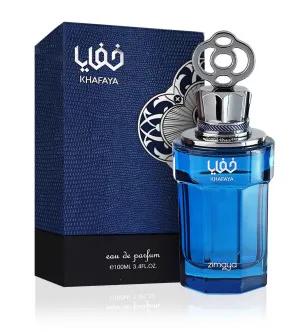 Zimaya Khafaya Blue eau de parfum para homens 100 ml