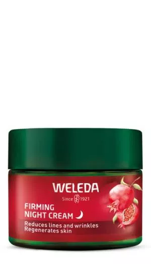 Weleda Creme de noite reafirmante com péptidos de romã e maca 40 ml