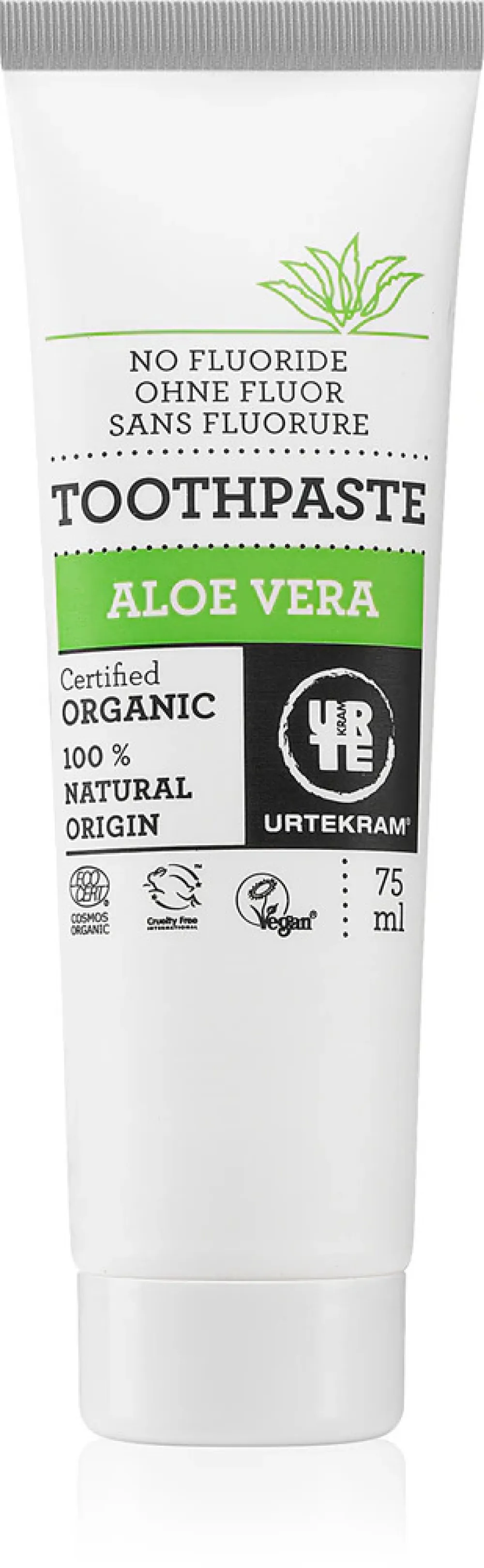 Urtekram Pasta de dentes Aloe vera 75ml BIO, VEG