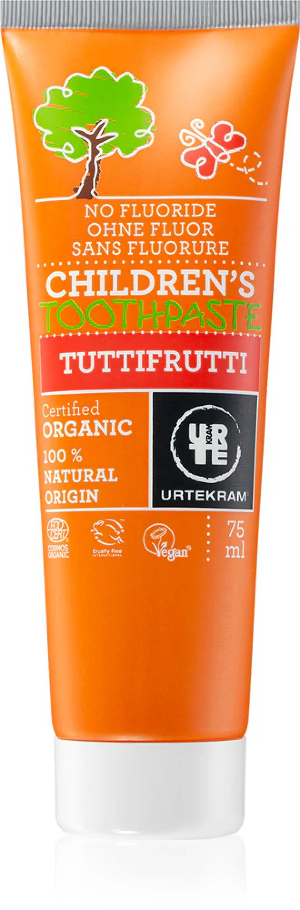 Urtekram Pasta dentífrica tutti frutti 75ml BIO, VEG