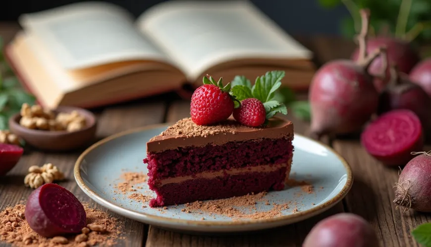 Bolo de beterraba como uma opção mais saudável para a sua sobremesa