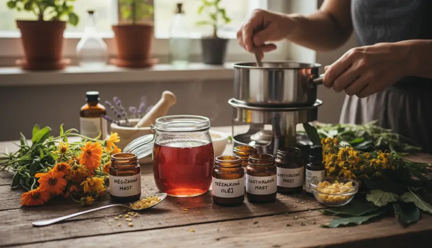 # Farmácia de ervas que pode preparar em casa