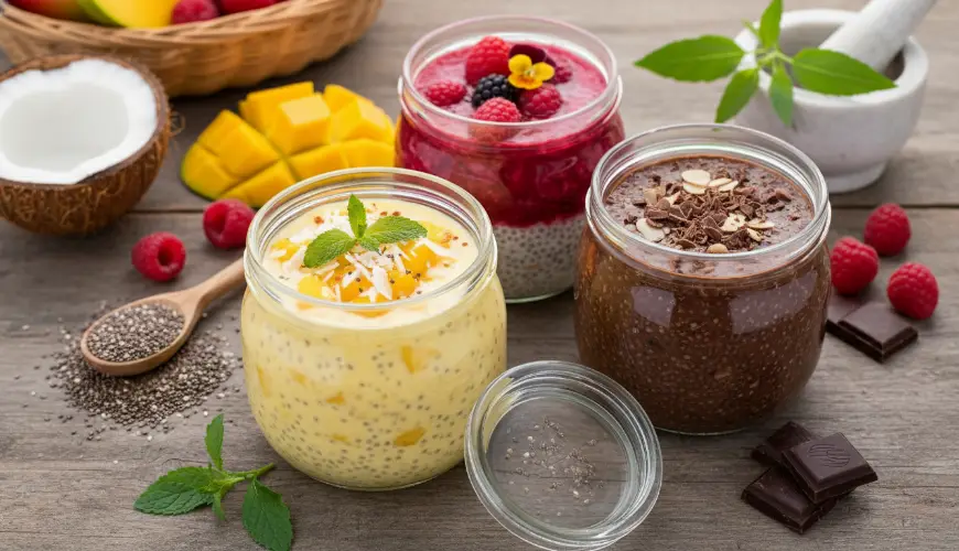 # Chia pudink jako zdravá snídaně bez námahy