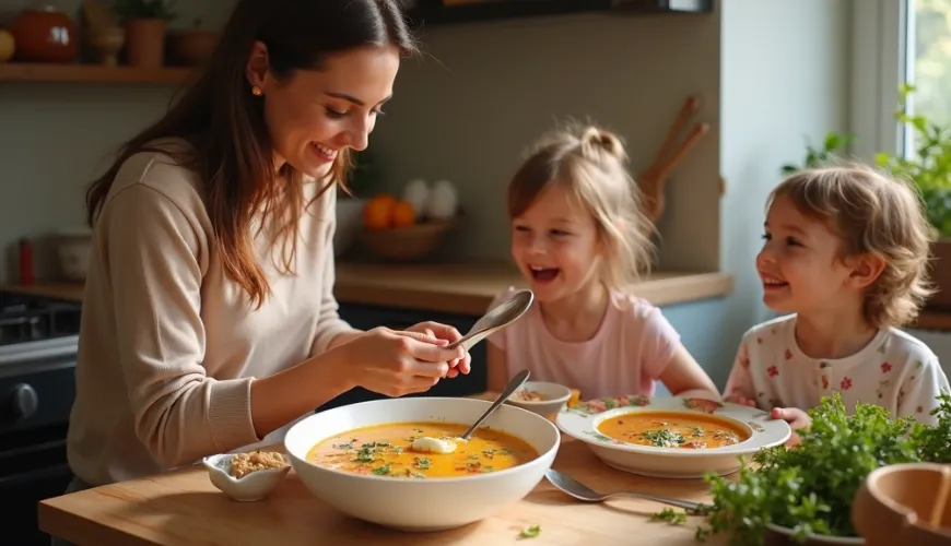 A sopa de cebola sem vinho oferece-lhe o sabor tradicional sem álcool.