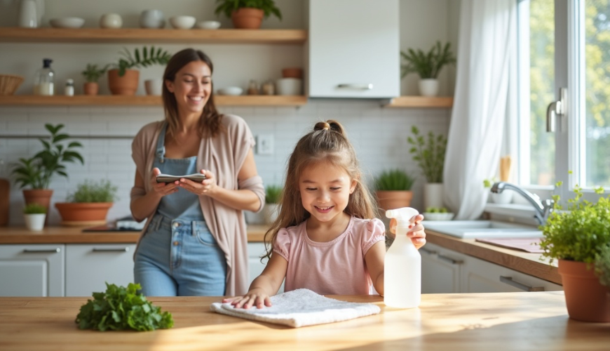 Uma casa limpa pode ser alcançada sem produtos químicos desnecessários, basta adotar alguns hábitos 