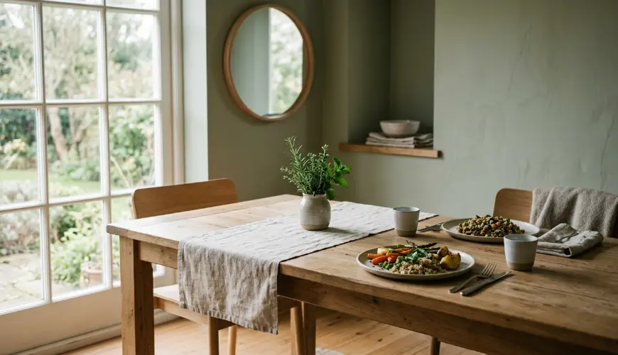 # Feng shui da sala de jantar muda a forma como comemos