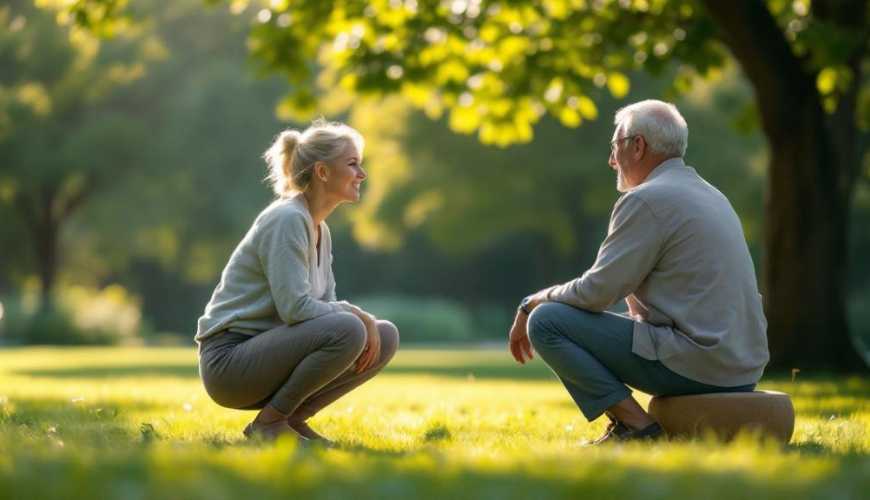 O agachamento profundo é um movimento natural que pode apoiar tanto a mobilidade quanto a estabilida