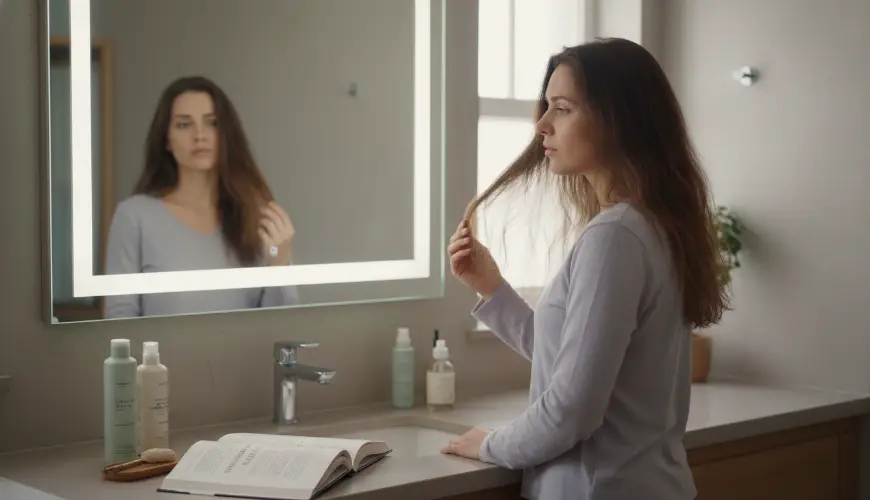 # Como as alterações hormonais afetam a qualidade do cabelo