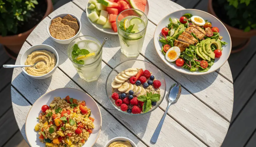 Como comer de forma leve no verão e ainda assim ficar saciado